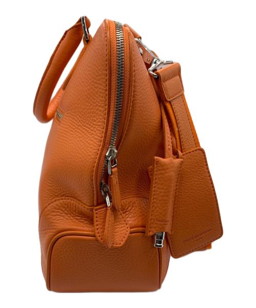 PELLE MORBIDA（ペッレモルビダ）PELLE MORBIDA (ペッレモルビダ) 2WAYバッグ オレンジの古着・服飾アイテム