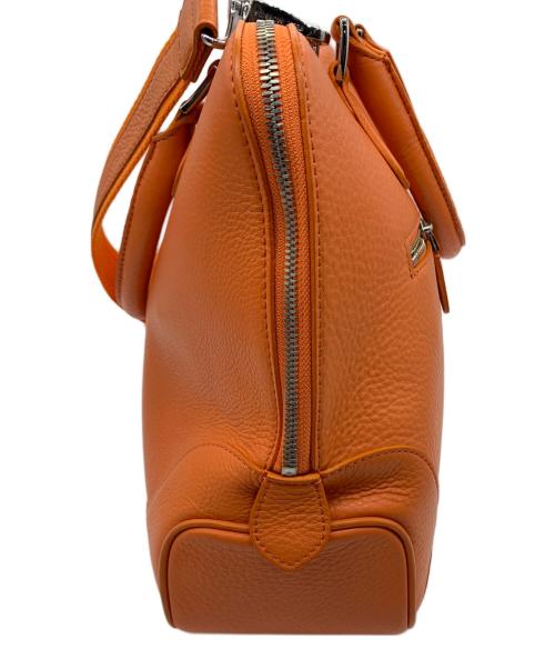 PELLE MORBIDA（ペッレモルビダ）PELLE MORBIDA (ペッレモルビダ) 2WAYバッグ オレンジの古着・服飾アイテム