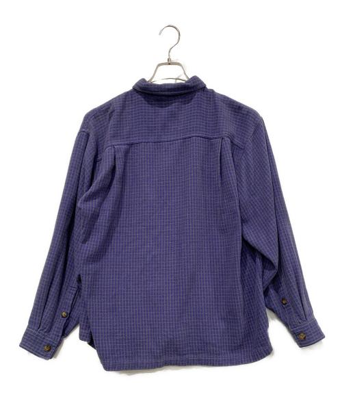 Patagonia（パタゴニア）Patagonia (パタゴニア) ヘビーフランネルシャツ  ブルー サイズ:Мの古着・服飾アイテム
