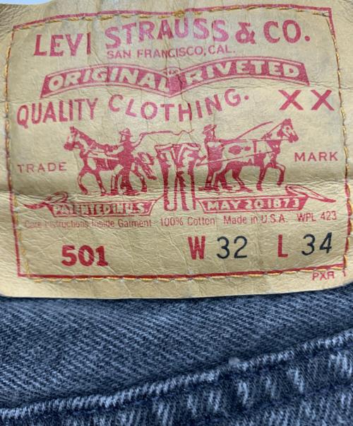 LEVI'S（リーバイス）LEVI'S (リーバイス) 501xxデニムパンツ グレー サイズ:W32/L34の古着・服飾アイテム