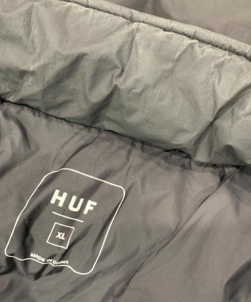 HUF（ハフ）HUF (ハフ) 89 Tyvek Puffer ブラック サイズ:XLの古着・服飾アイテム
