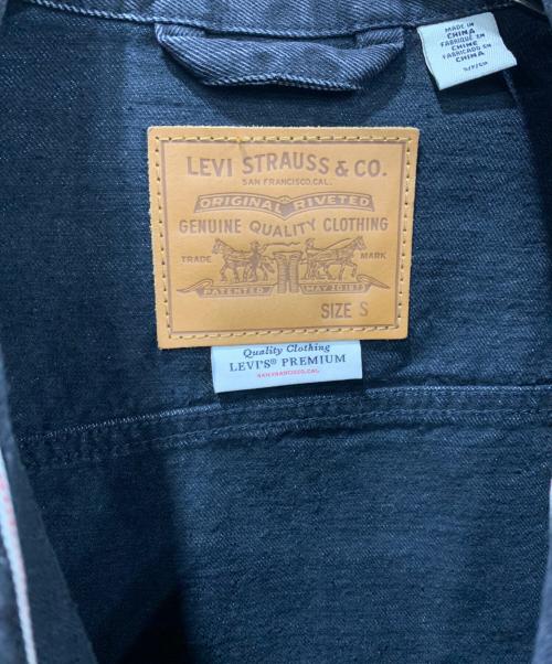 LEVI'S（リーバイス）LEVI'S (リーバイス) 30th 別注 Type 1 Trucker Jacket ブラック サイズ:SIZE Sの古着・服飾アイテム