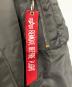 中古・古着 ALPHA INDUSTRIES (アルファインダストリーズ) MA-1ジャケット ブラック サイズ:L：10000円