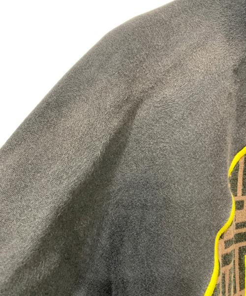 FENDI（フェンディ）FENDI (フェンディ) プルオーバーパーカー ブラウン×ブラック サイズ:SIZE XLの古着・服飾アイテム