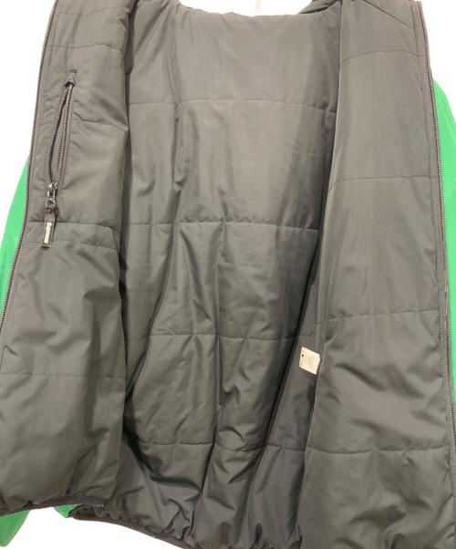 SUPREME（シュプリーム）SUPREME (シュプリーム) reversible hooded puffy jacket ブラック×グリーン サイズ:SIZE Mの古着・服飾アイテム