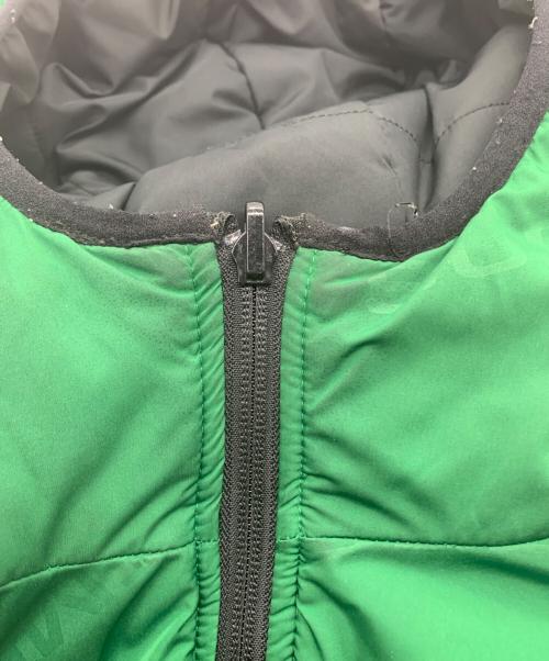 SUPREME（シュプリーム）SUPREME (シュプリーム) reversible hooded puffy jacket ブラック×グリーン サイズ:SIZE Mの古着・服飾アイテム
