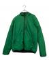 SUPREME（シュプリーム）の古着「reversible hooded puffy jacket」｜ブラック×グリーン