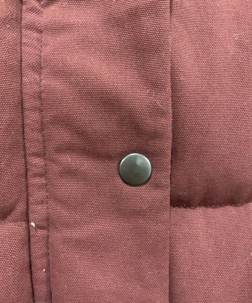 Patagonia（パタゴニア）Patagonia (パタゴニア) ダウンベスト ブラウン×イエロー サイズ:SIZE XSの古着・服飾アイテム