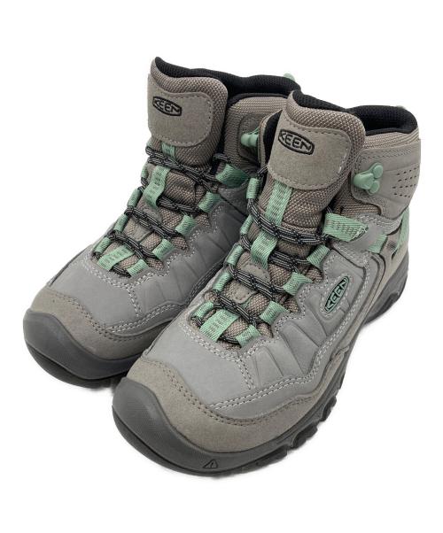 KEEN（キーン）KEEN (キーン) TARGHEE IV MID WP グレー×グリーン サイズ:SIZE 23cmの古着・服飾アイテム