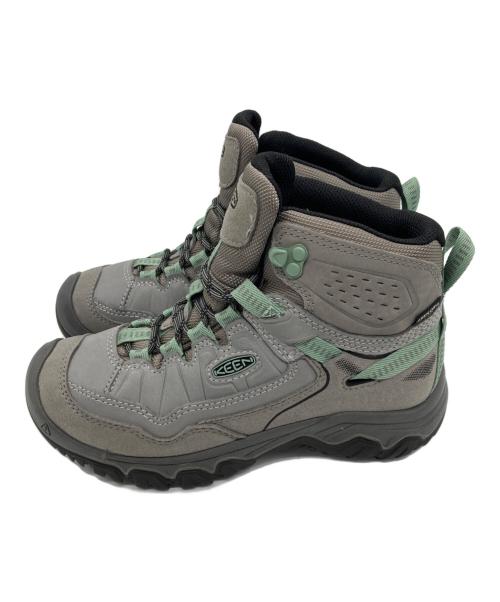 KEEN（キーン）KEEN (キーン) TARGHEE IV MID WP グレー×グリーン サイズ:SIZE 23cmの古着・服飾アイテム