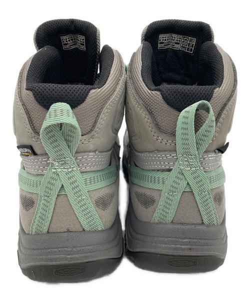 KEEN（キーン）KEEN (キーン) TARGHEE IV MID WP グレー×グリーン サイズ:SIZE 23cmの古着・服飾アイテム