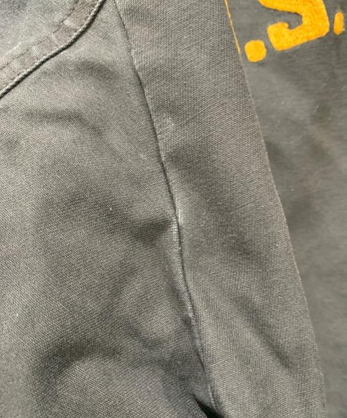 AVIREX（アヴィレックス）AVIREX (アヴィレックス) COTTON LIGHT MA-1ジャケット ブラック サイズ:SIZE Lの古着・服飾アイテム