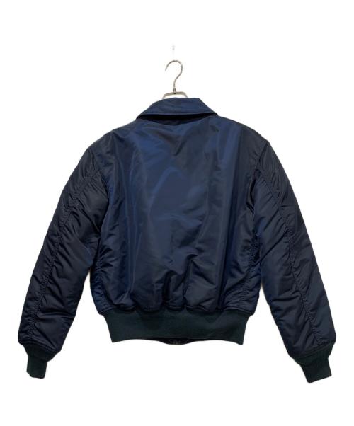 ALPHA（アルファ）ALPHA (アルファ) フライトジャケット ネイビー サイズ:Mサイズの古着・服飾アイテム