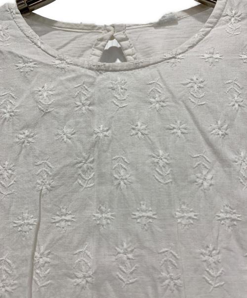 45R（フォーティファイブ・アール）45R (フォーティファイブ・アール) 長袖ブラウス ホワイト サイズ:SIZE Freeの古着・服飾アイテム