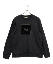 Y-3（ワイスリー）の古着「クルーネックスウェット」｜ブラック