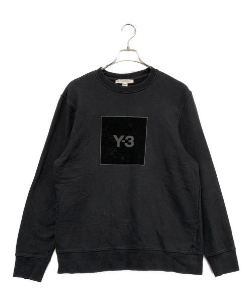 Y-3（ワイスリー）Y-3 (ワイスリー) クルーネックスウェット ブラック サイズ:SIZE Lの古着・服飾アイテム