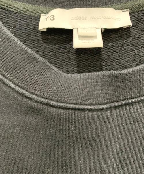Y-3（ワイスリー）Y-3 (ワイスリー) クルーネックスウェット ブラック サイズ:SIZE Lの古着・服飾アイテム