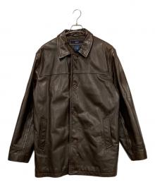 GAP（ギャップ）の古着「レザーコート」｜ブラウン