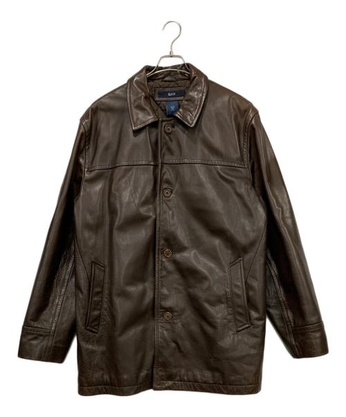GAP（ギャップ）GAP (ギャップ) レザーコート ブラウン サイズ:SIZE XLの古着・服飾アイテム
