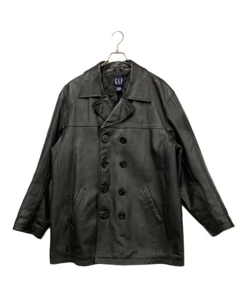 GAP（ギャップ）GAP (ギャップ) Pコート ブラック サイズ:SIZE Lの古着・服飾アイテム