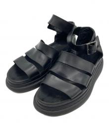 Dr.Martens（ドクターマーチン）の古着「CLARISSA　レザーサンダル」｜ブラック