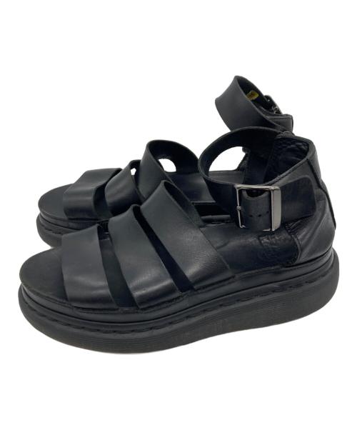 Dr.Martens（ドクターマーチン）Dr.Martens (ドクターマーチン) CLARISSA　レザーサンダル ブラック サイズ:SIZE UK4の古着・服飾アイテム