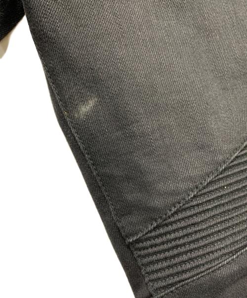 BALMAIN（バルマン）BALMAIN (バルマン) バイカーリジットデニムパンツ ブラック サイズ:SIZE 73.5cm (W29)の古着・服飾アイテム
