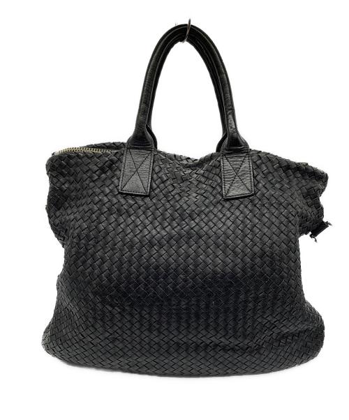 BARNEYS NEWYORK（バーニーズ・ニューヨーク）BARNEYS NEWYORK (バーニーズ・ニューヨーク) イントレチャート2WAYバッグ ブラックの古着・服飾アイテム