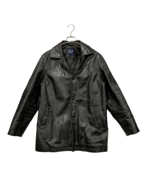 GAP（ギャップ）GAP (ギャップ) レザーコート ブラック サイズ:SIZE Sの古着・服飾アイテム
