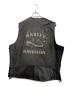 HARLEY-DAVIDSON (ハーレーダビッドソン) レザーベスト ブラック サイズ:SIZE XL：18000円