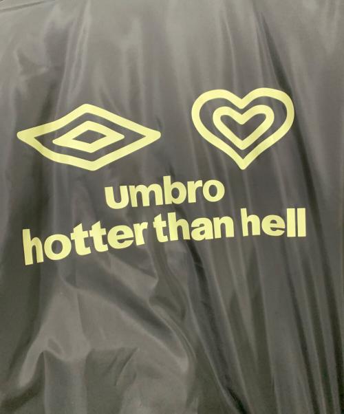 UMBRO（アンブロ）UMBRO (アンブロ) HTH (エイチティーエイチ) 中綿ジャケット ブラック×ベージュ サイズ:SIZE Freeの古着・服飾アイテム
