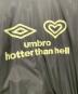 中古・古着 UMBRO (アンブロ) HTH (エイチティーエイチ) 中綿ジャケット ブラック×ベージュ サイズ:SIZE Free：12000円