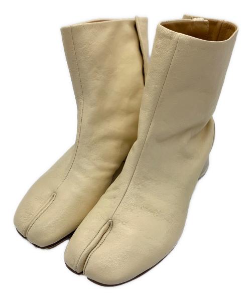 Maison Margiela（メゾンマルジェラ）Maison Margiela (メゾンマルジェラ) 足袋ブーツ ベージュ サイズ:SIZE 37の古着・服飾アイテム