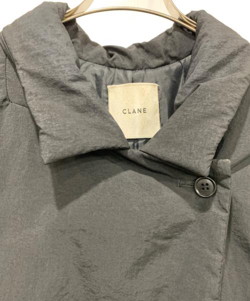 CLANE（クラネ）CLANE (クラネ) カラーダウンチェスターコート ブラック サイズ:SIZE 0の古着・服飾アイテム