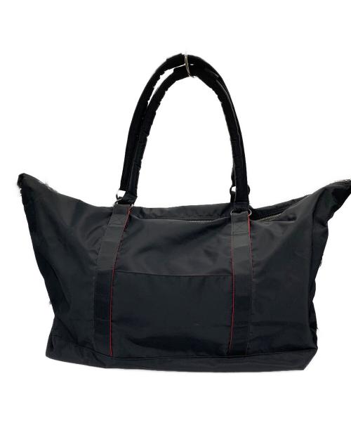 PORTER（ポーター）PORTER (ポーター) ILS (イル) エルファイン ボストンバッグ ブラック×レッドの古着・服飾アイテム