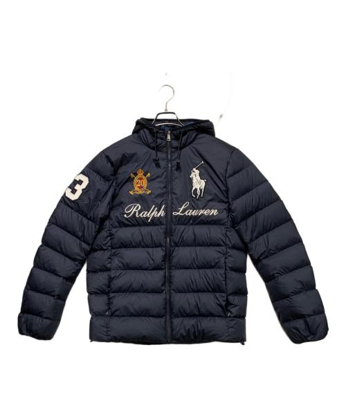 POLO RALPH LAUREN（ポロ・ラルフローレン）POLO RALPH LAUREN (ポロ・ラルフローレン) ダウンジャケット ネイビー サイズ:SIZE Sの古着・服飾アイテム