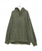 Carhartt WIPカーハート ワーク イン プログレス）の古着「HOODED VISTASWEATSHIRT」｜グリーン