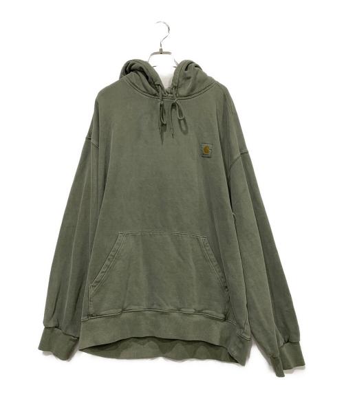 Carhartt WIP（カーハート ワーク イン プログレス）Carhartt WIP (カーハート ワーク イン プログレス) HOODED VISTASWEATSHIRT グリーン サイズ:SIZE XLの古着・服飾アイテム