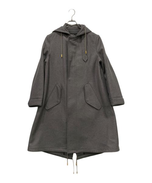 THE RERACS（ザ リラクス）THE RERACS (ザ リラクス) ウールフーデッドコート グレー サイズ:SIZE 38の古着・服飾アイテム