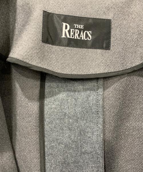 THE RERACS（ザ リラクス）THE RERACS (ザ リラクス) ウールフーデッドコート グレー サイズ:SIZE 38の古着・服飾アイテム