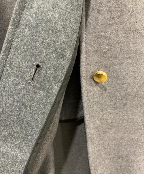 THE RERACS（ザ リラクス）THE RERACS (ザ リラクス) ウールフーデッドコート グレー サイズ:SIZE 38の古着・服飾アイテム