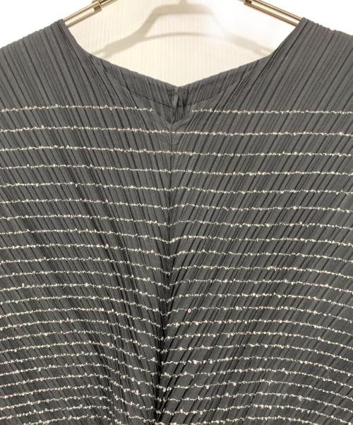 ISSEY MIYAKE（イッセイミヤケ）ISSEY MIYAKE (イッセイミヤケ) 長袖ブラウス ブラック サイズ:SIZE 2の古着・服飾アイテム