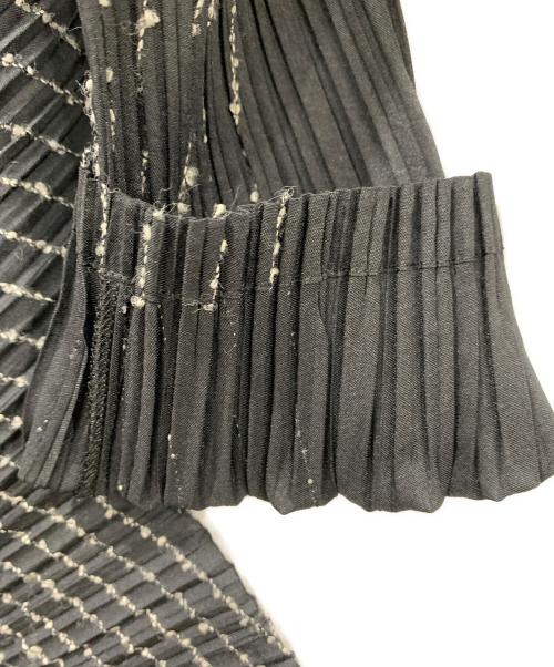 ISSEY MIYAKE（イッセイミヤケ）ISSEY MIYAKE (イッセイミヤケ) 長袖ブラウス ブラック サイズ:SIZE 2の古着・服飾アイテム