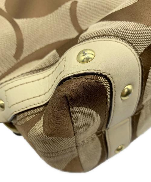 COACH（コーチ）COACH (コーチ) ワンショルダーバッグ ベージュの古着・服飾アイテム
