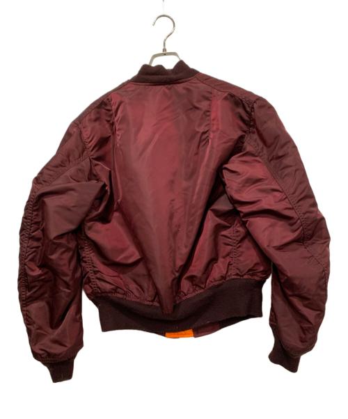 ALPHA（アルファ）ALPHA (アルファ) MA-1ジャケット レッド サイズ:SIZE Mの古着・服飾アイテム