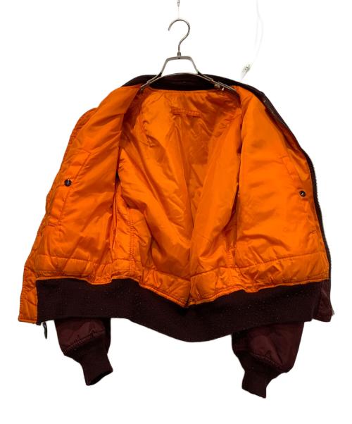 ALPHA（アルファ）ALPHA (アルファ) MA-1ジャケット レッド サイズ:SIZE Mの古着・服飾アイテム