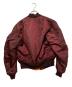 ALPHA (アルファ) MA-1ジャケット レッド サイズ:SIZE M：8000円