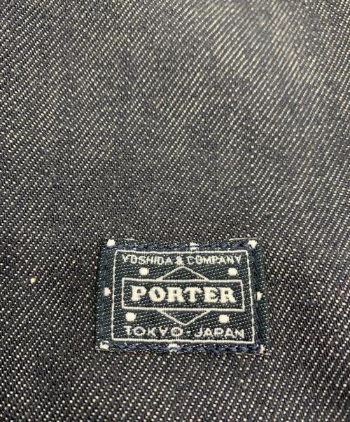 PORTER GIRL（ポーターガール）PORTER GIRL (ポーターガール) BOYFRIEND TOTE DENIM インディゴの古着・服飾アイテム