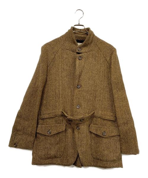 HOLDFAST（ホールドファスト）HOLDFAST (ホールドファスト) Harris Tweed (ハリスツイード) ウールジャケット ブラウン サイズ:SIZE 42の古着・服飾アイテム