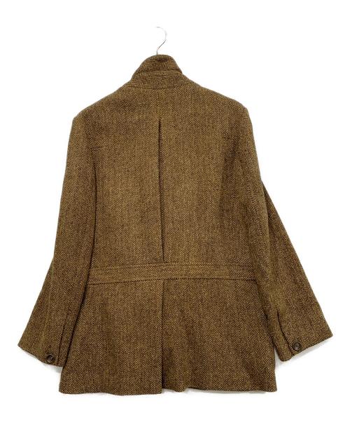 HOLDFAST（ホールドファスト）HOLDFAST (ホールドファスト) Harris Tweed (ハリスツイード) ウールジャケット ブラウン サイズ:SIZE 42の古着・服飾アイテム
